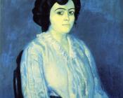 巴勃罗毕加索 - 索勒夫人肖像
